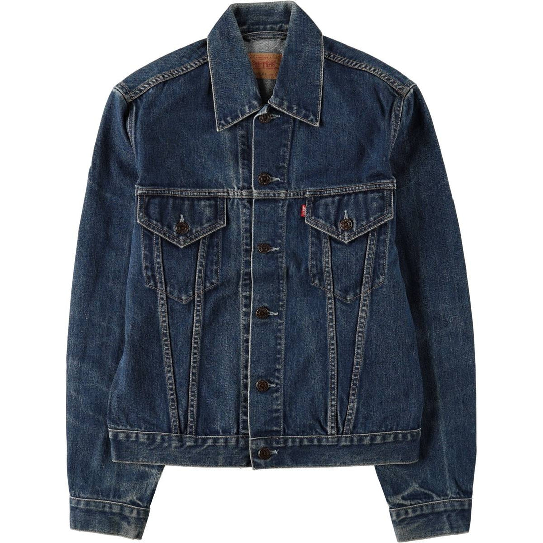 Levi's 70500-04 Euro Model Denim Jacket, Men's Size L cotton blue type Vintage Second Hand