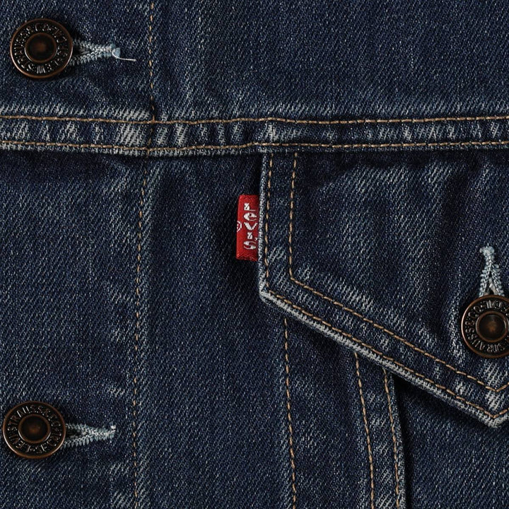 Levi's 70500-04 Euro Model Denim Jacket, Men's Size L cotton blue type Vintage Second Hand