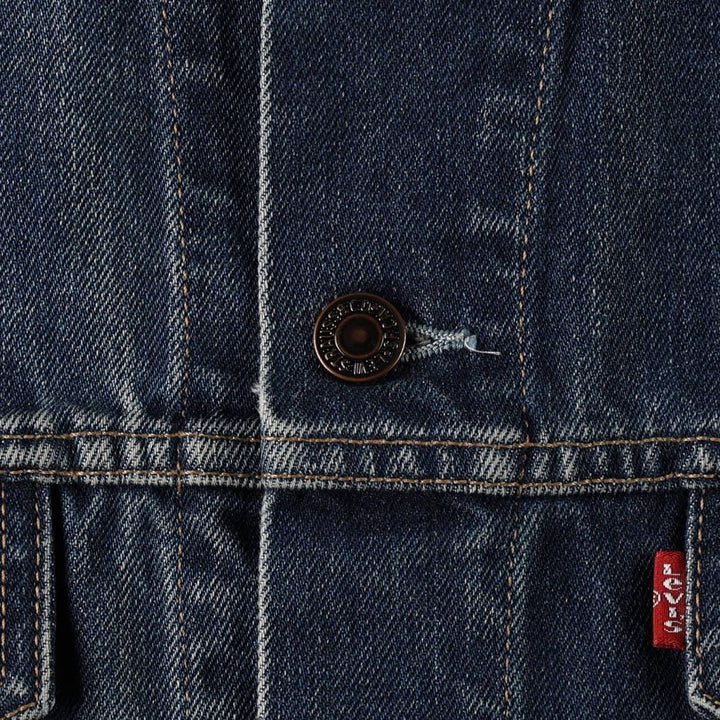 Levi's 70500-04 Euro Model Denim Jacket, Men's Size L cotton blue type Vintage Second Hand