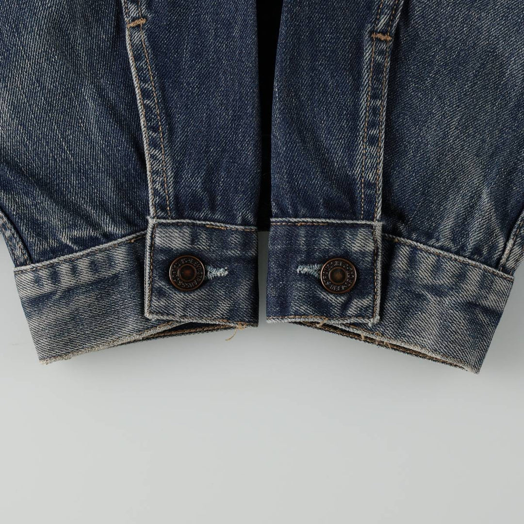 Levi's 70500-04 Euro Model Denim Jacket, Men's Size L cotton blue type Vintage Second Hand