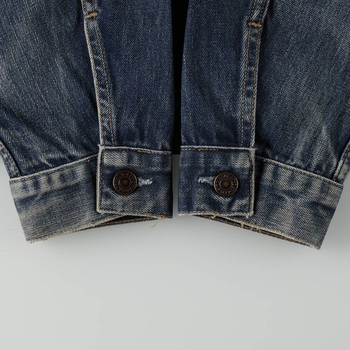 Levi's 70500-04 Euro Model Denim Jacket, Men's Size L cotton blue type Vintage Second Hand