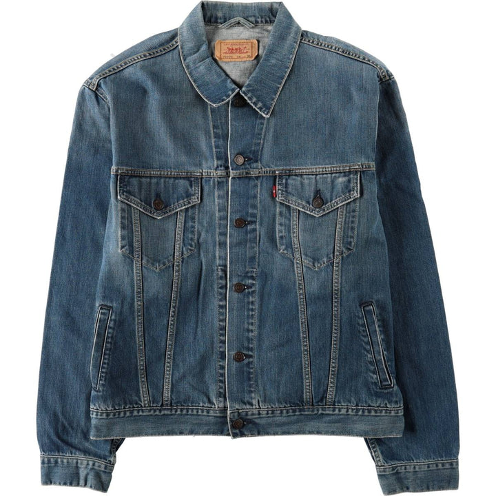 Levi's 70550-04 Euro Model Denim Jacket, Men's Size XL cotton blue type Vintage Second Hand