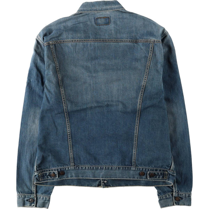 Levi's 70550-04 Euro Model Denim Jacket, Men's Size XL cotton blue type Vintage Second Hand