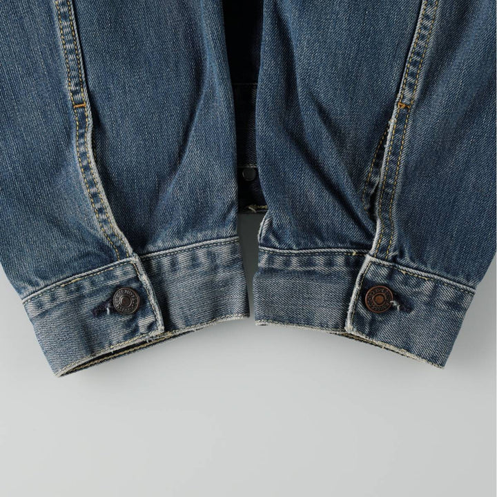 Levi's 70550-04 Euro Model Denim Jacket, Men's Size XL cotton blue type Vintage Second Hand