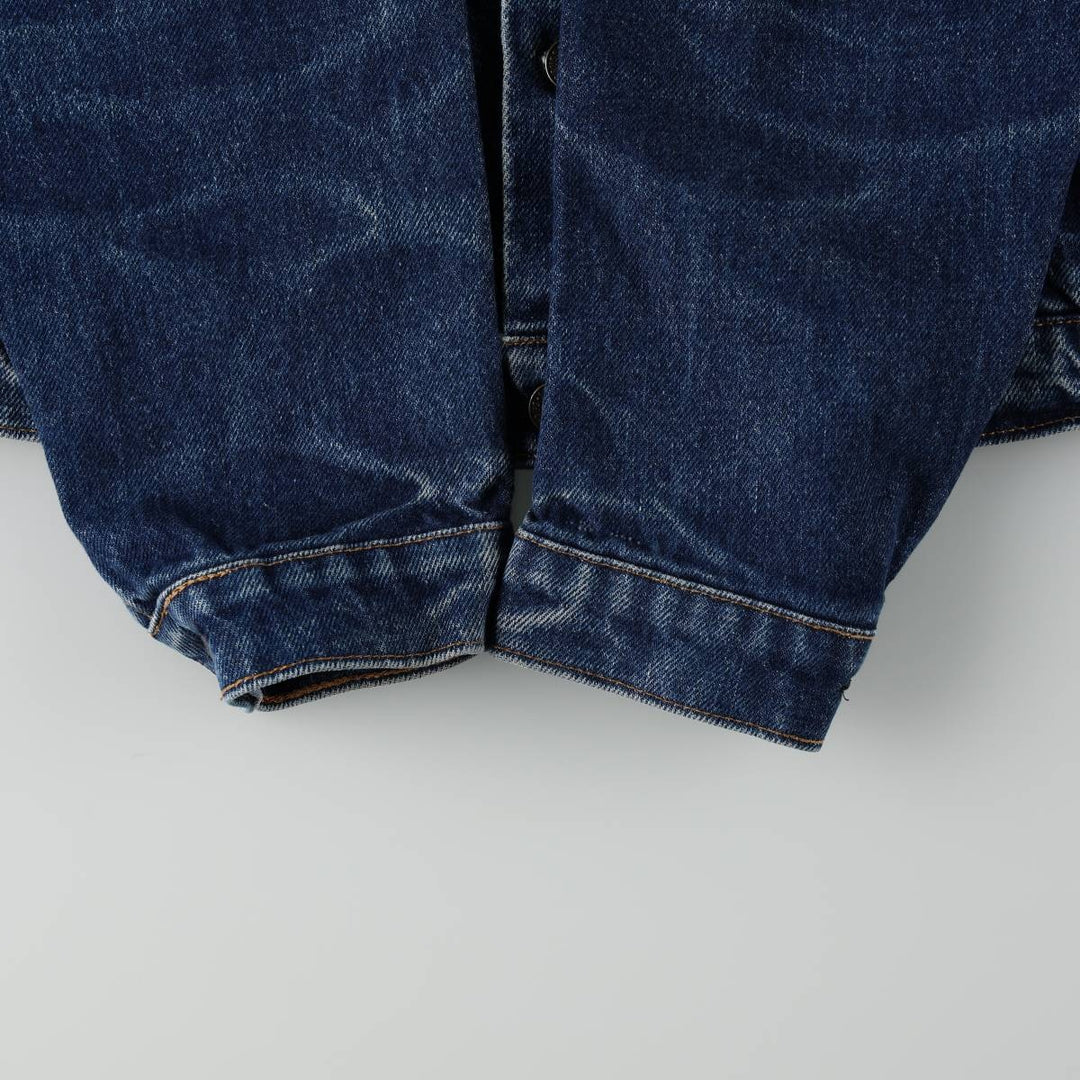 Levi's 70506-0217 Euro Model Orange Tab Denim Jacket (Men's Size L) unclear blue type Vintage Second Hand