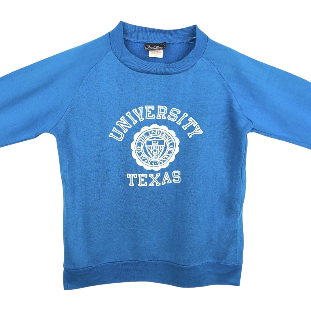 Joseph Laurin College Sweatshirt, Men's Size M (approx.), Vintage acrylic blue type Vintage Second Hand