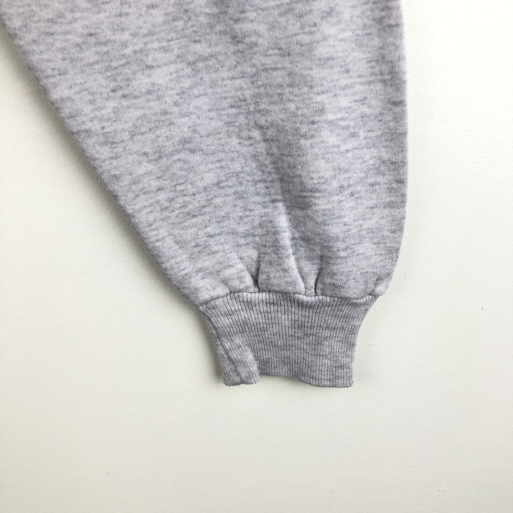 90'S Russell College Sweatshirt, Made in USA, Men's L, Vintage cotton gray type Vintage Second Hand