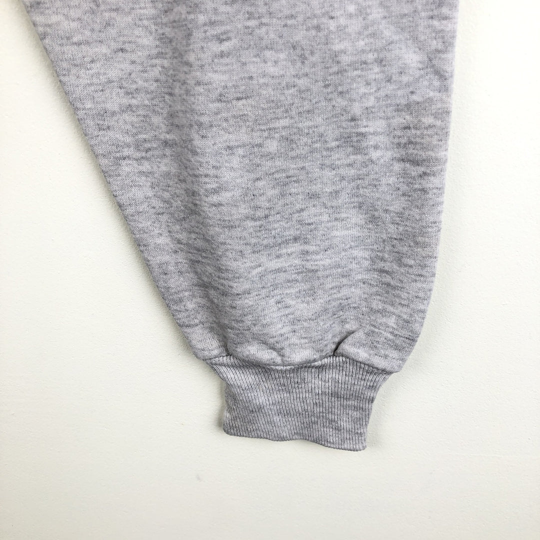 90'S Russell College Sweatshirt, Made in USA, Men's L, Vintage cotton gray type Vintage Second Hand