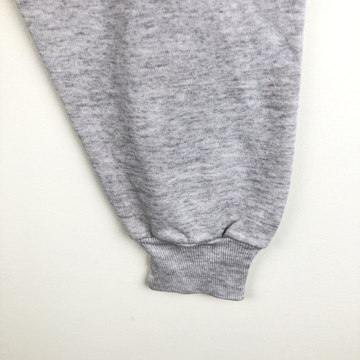 90'S Russell College Sweatshirt, Made in USA, Men's L, Vintage cotton gray type Vintage Second Hand