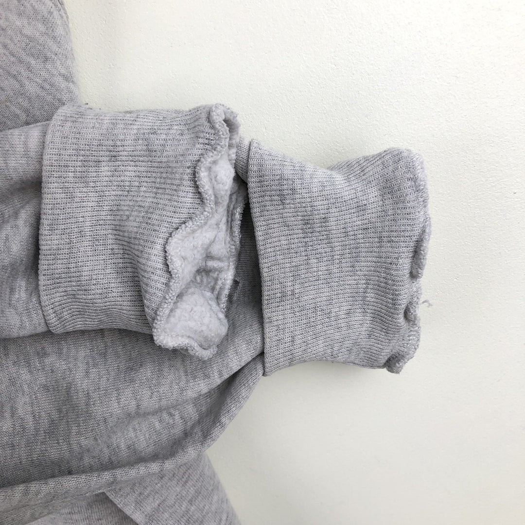 90'S Russell College Sweatshirt, Made in USA, Men's L, Vintage cotton gray type Vintage Second Hand