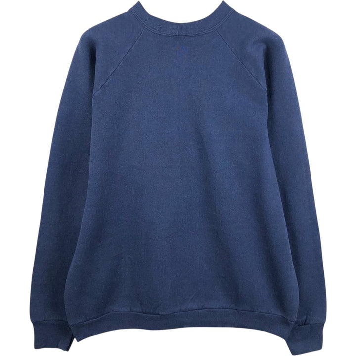 90'S Fruit of the Loom College Sweatshirt, Made in USA, Men's XL, Vintage cotton navy blue type Vintage Second Hand