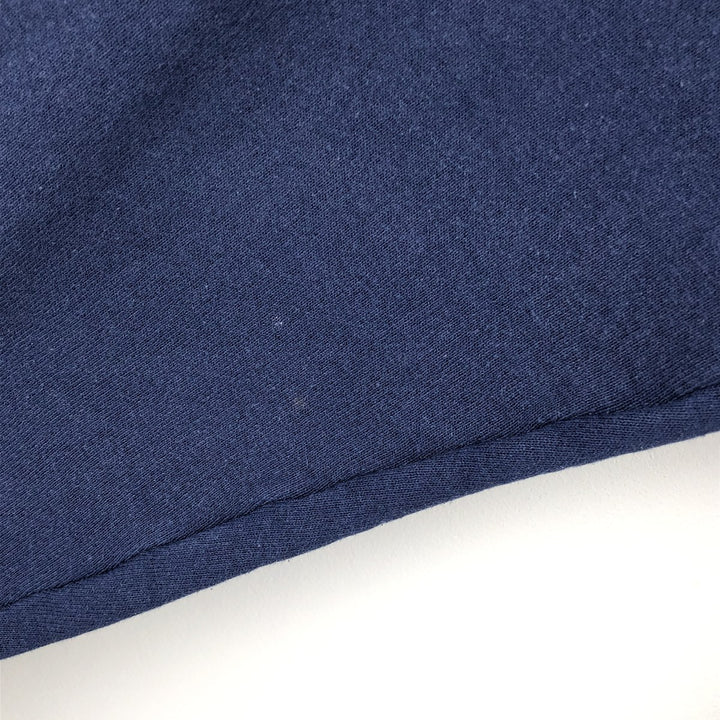 90'S Fruit of the Loom College Sweatshirt, Made in USA, Men's XL, Vintage cotton navy blue type Vintage Second Hand
