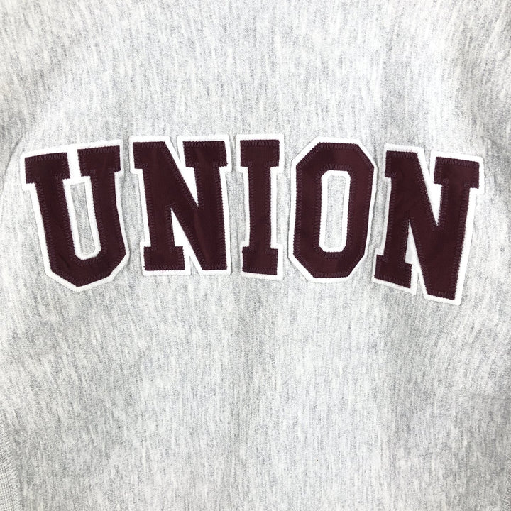 Vintage 90'S Jansport college sweatshirt, made in the USA, size L, men's unclear gray type Vintage Second Hand
