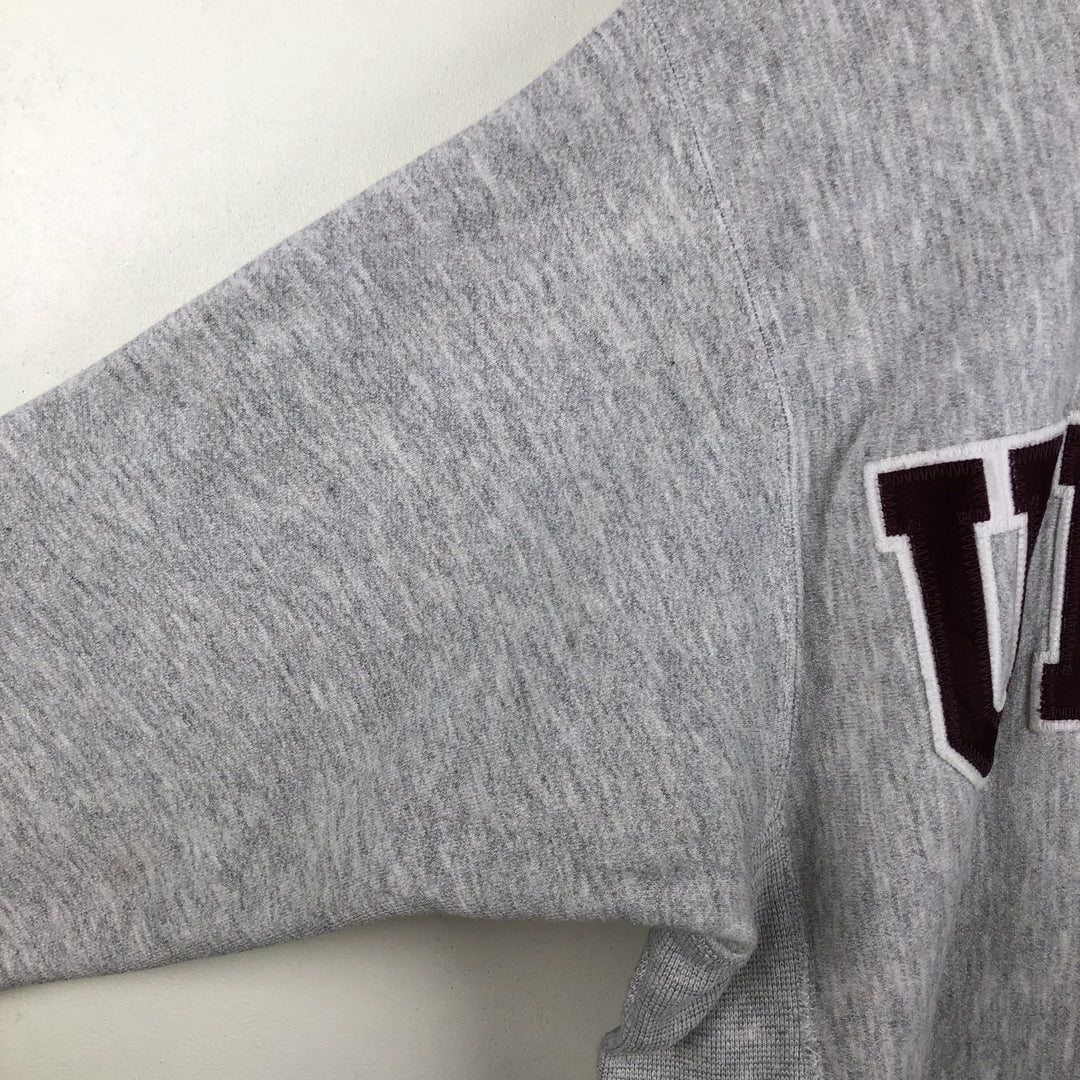 Vintage 90'S Jansport college sweatshirt, made in the USA, size L, men's unclear gray type Vintage Second Hand