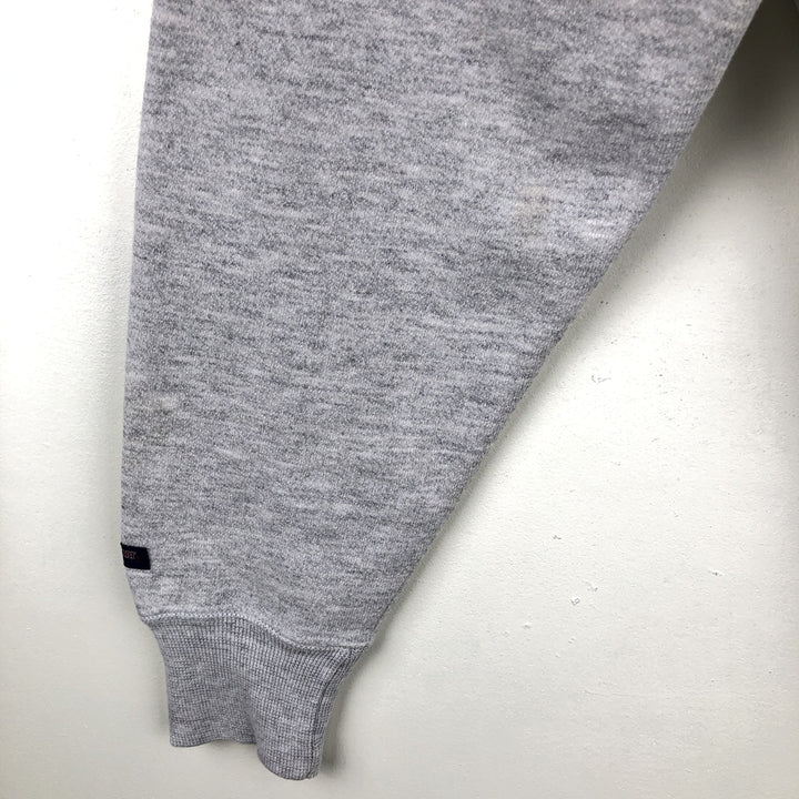 Vintage 90'S Jansport college sweatshirt, made in the USA, size L, men's unclear gray type Vintage Second Hand