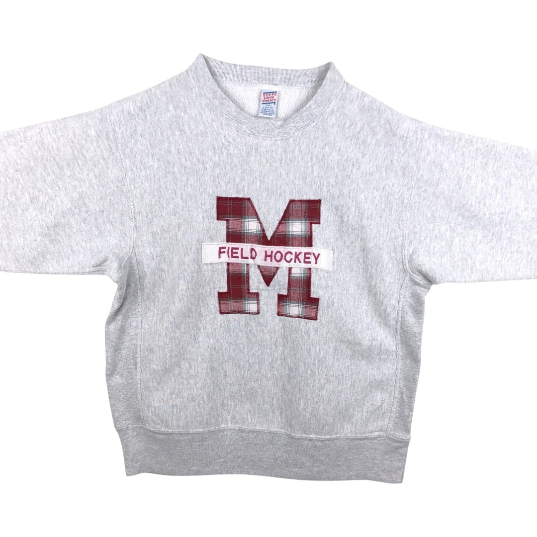 80s-90'S Sofie College Sweatshirt, Made in USA, Men's Size L (approx.), Vintage cotton gray type Vintage Second Hand