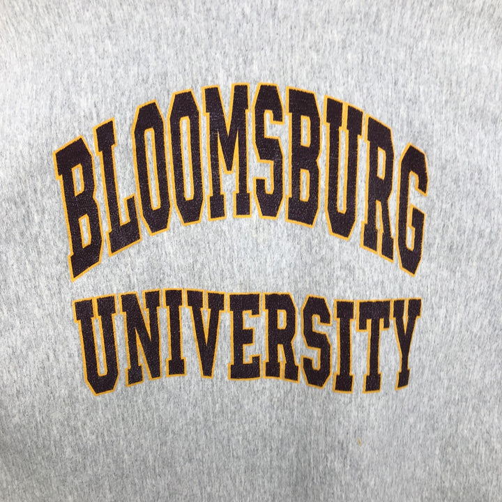 The Cotton Exchange College Sweatshirt, Made in USA, Men's Size L cotton gray type Vintage Second Hand