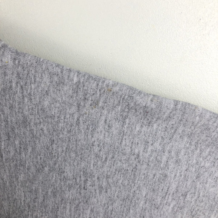 The Cotton Exchange College Sweatshirt, Made in USA, Men's Size L cotton gray type Vintage Second Hand
