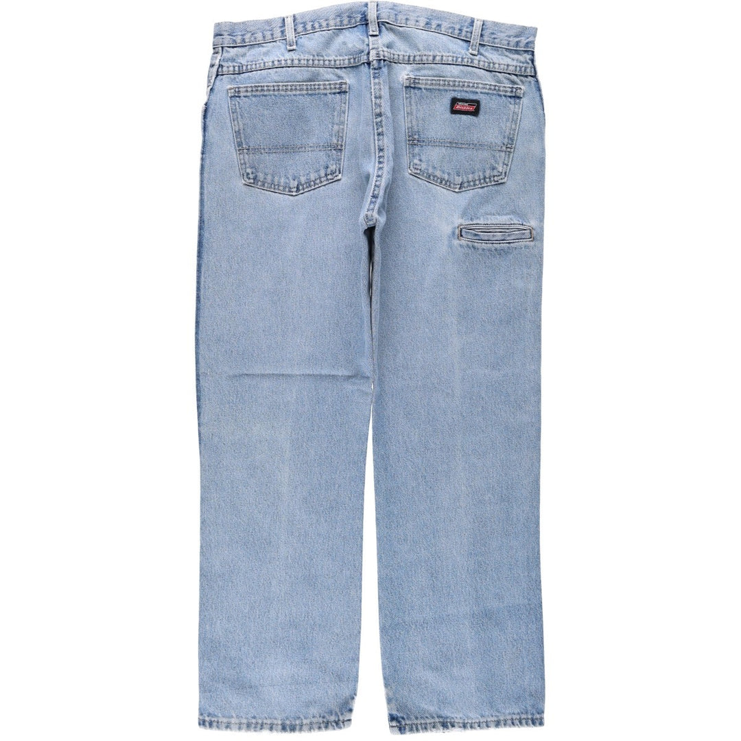 Dickies Men's Straight Denim Pants, Size W37 cotton blue type Vintage Second Hand