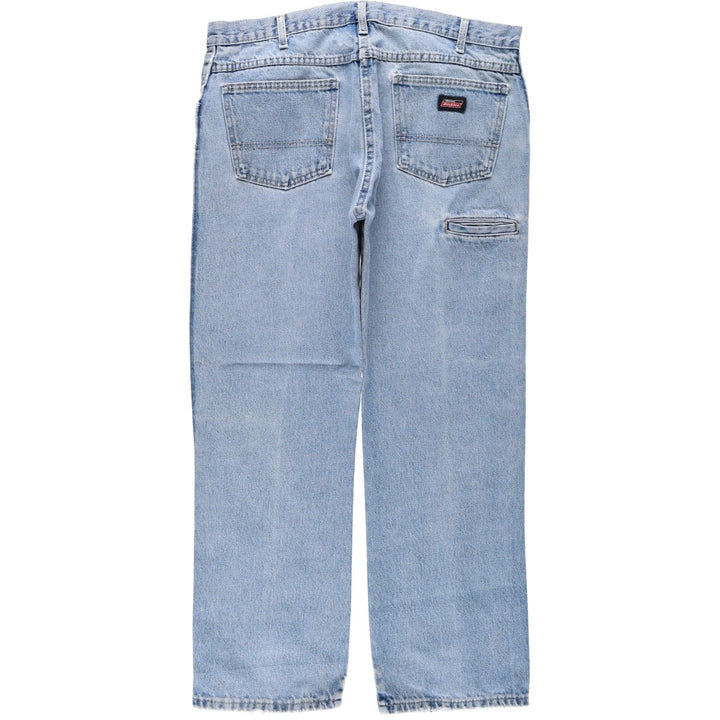 Dickies Men's Straight Denim Pants, Size W37 cotton blue type Vintage Second Hand