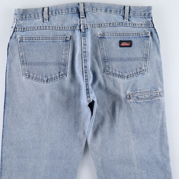 Dickies Men's Straight Denim Pants, Size W37 cotton blue type Vintage Second Hand