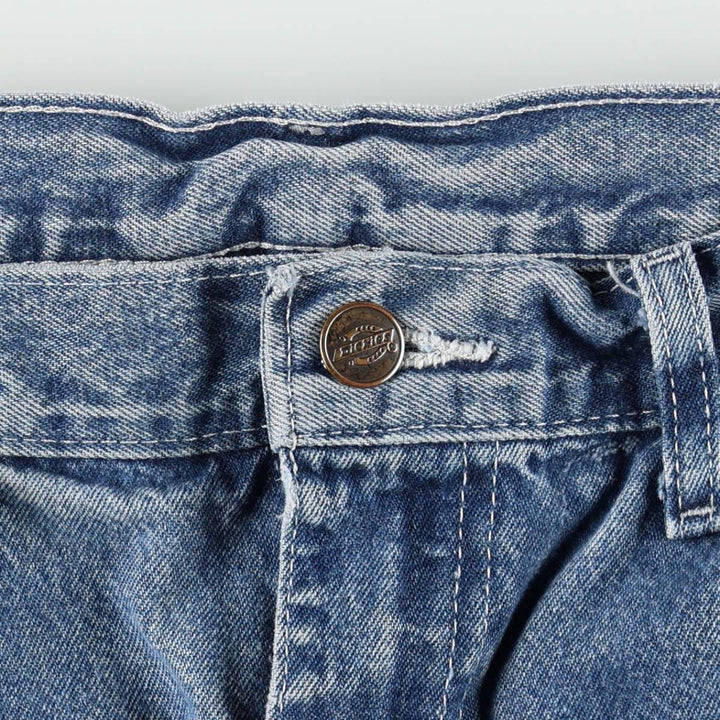 Dickies denim painter pants for men, equivalent to W33 cotton blue type Vintage Second Hand