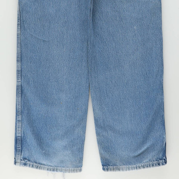 Dickies denim painter pants for men, equivalent to W33 cotton blue type Vintage Second Hand