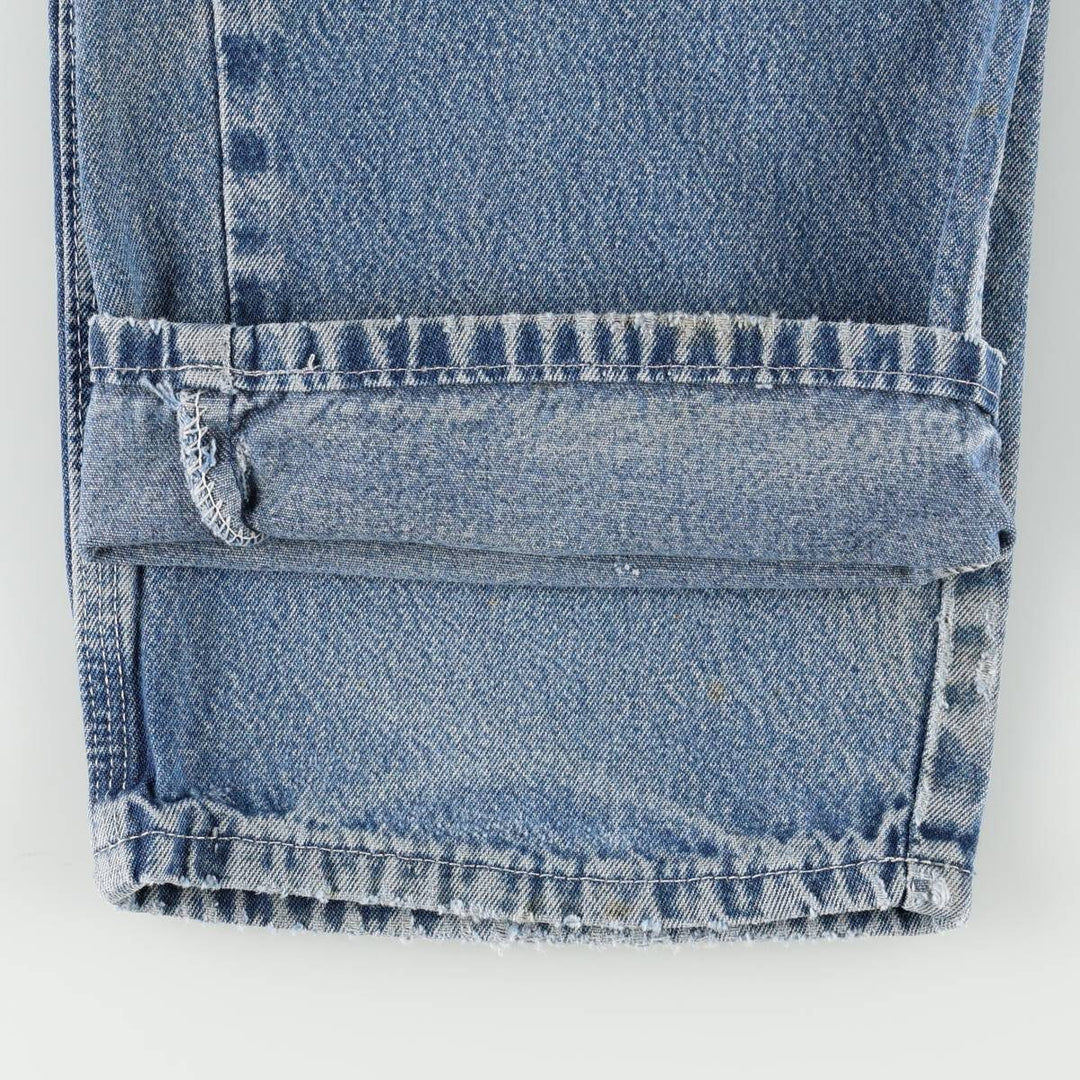 Dickies denim painter pants for men, equivalent to W33 cotton blue type Vintage Second Hand