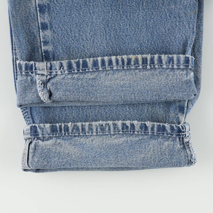 Dickies denim painter pants for men, equivalent to W33 cotton blue type Vintage Second Hand