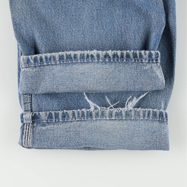 Dickies denim painter pants for men, equivalent to W33 cotton blue type Vintage Second Hand
