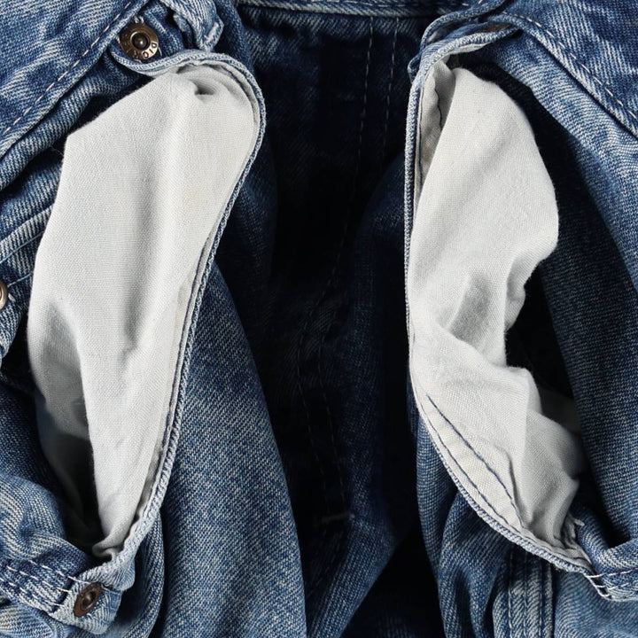 Dickies denim painter pants for men, equivalent to W33 cotton blue type Vintage Second Hand