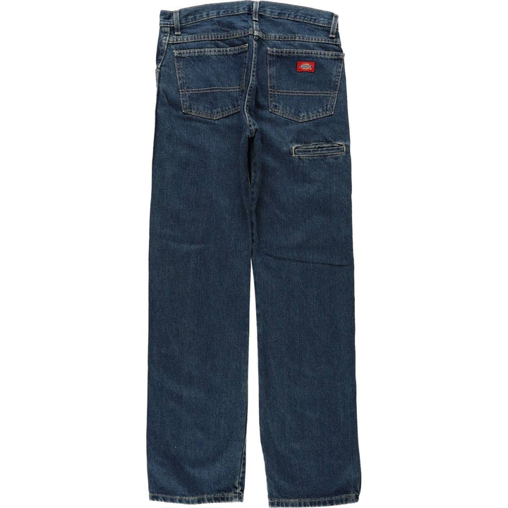 Dickies Regular Denim Work Pants, Men's Size W33 (approx.) cotton blue type Vintage Second Hand