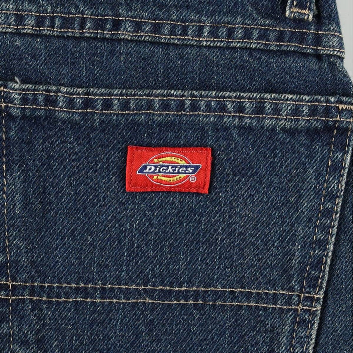 Dickies Regular Denim Work Pants, Men's Size W33 (approx.) cotton blue type Vintage Second Hand