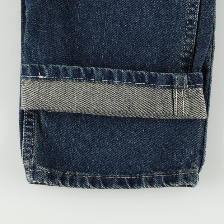 Dickies Regular Denim Work Pants, Men's Size W33 (approx.) cotton blue type Vintage Second Hand