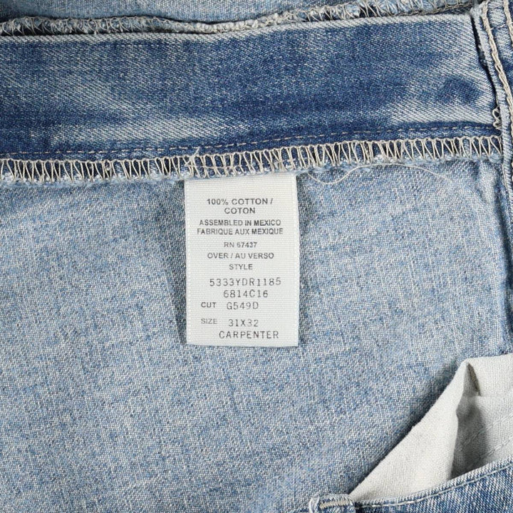 2000'S Ralph Lauren POLO JEANS COMPANY denim painter pants, men's size W34 (approx.) cotton blue type Vintage Second Hand