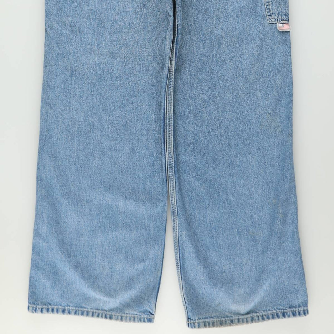 2000'S Ralph Lauren POLO JEANS COMPANY denim painter pants, men's size W34 (approx.) cotton blue type Vintage Second Hand