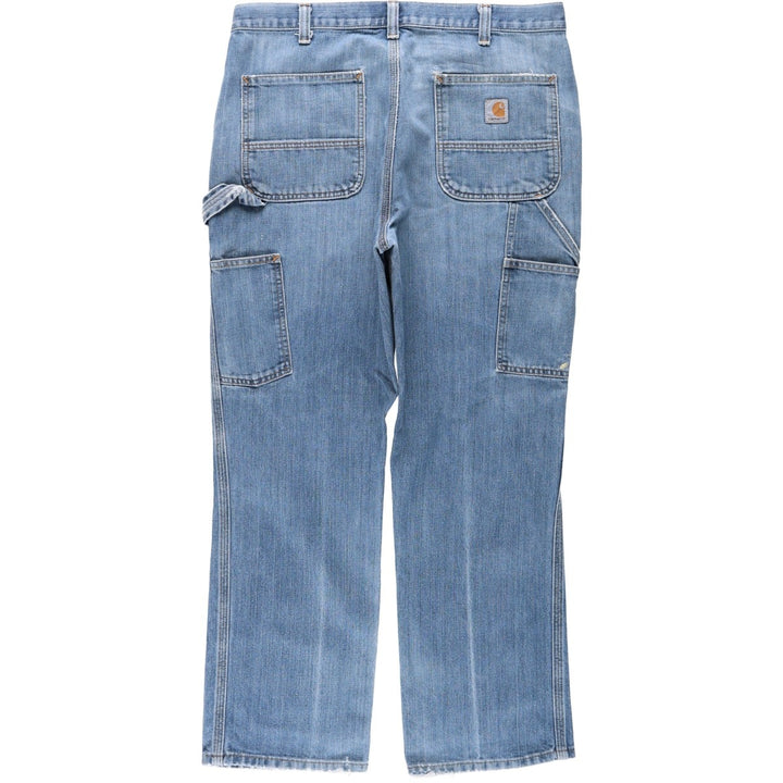 Carhartt Relaxed Fit Denim Painter Pants, Men's W35 (approx.) cotton blue type Vintage Second Hand