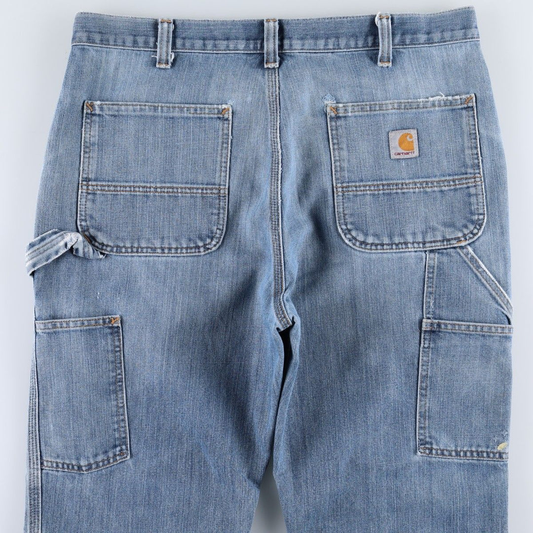 Carhartt Relaxed Fit Denim Painter Pants, Men's W35 (approx.) cotton blue type Vintage Second Hand