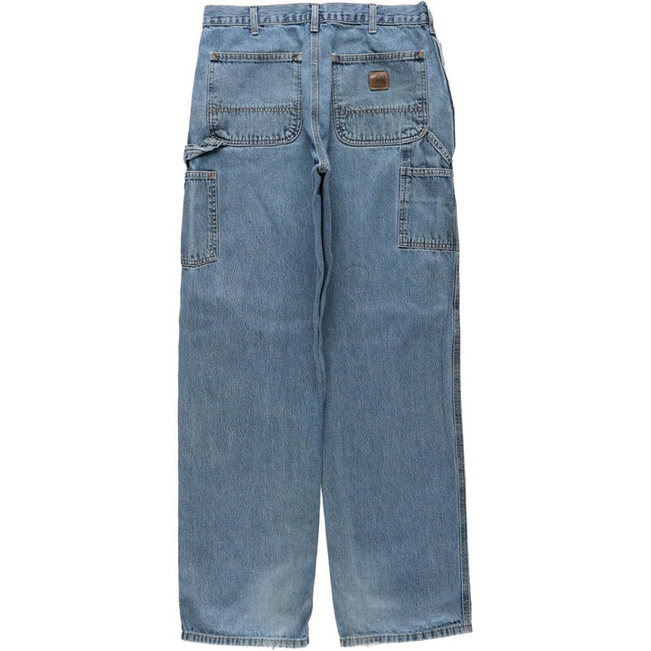 Carhartt Denim Painter Pants for Men, W34 equivalent unclear blue type Vintage Second Hand