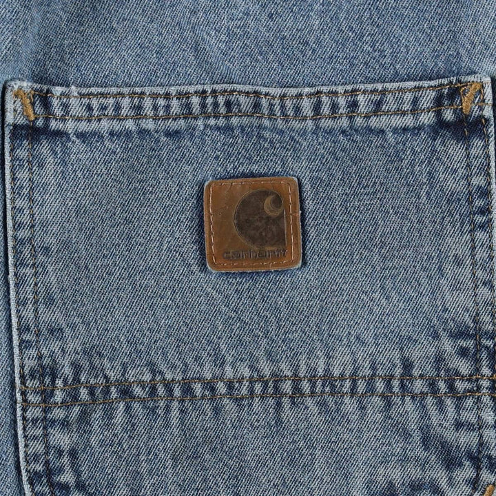 Carhartt Denim Painter Pants for Men, W34 equivalent unclear blue type Vintage Second Hand