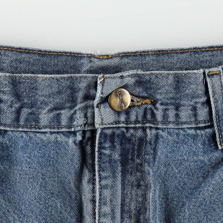 Carhartt Denim Painter Pants for Men, W34 equivalent unclear blue type Vintage Second Hand