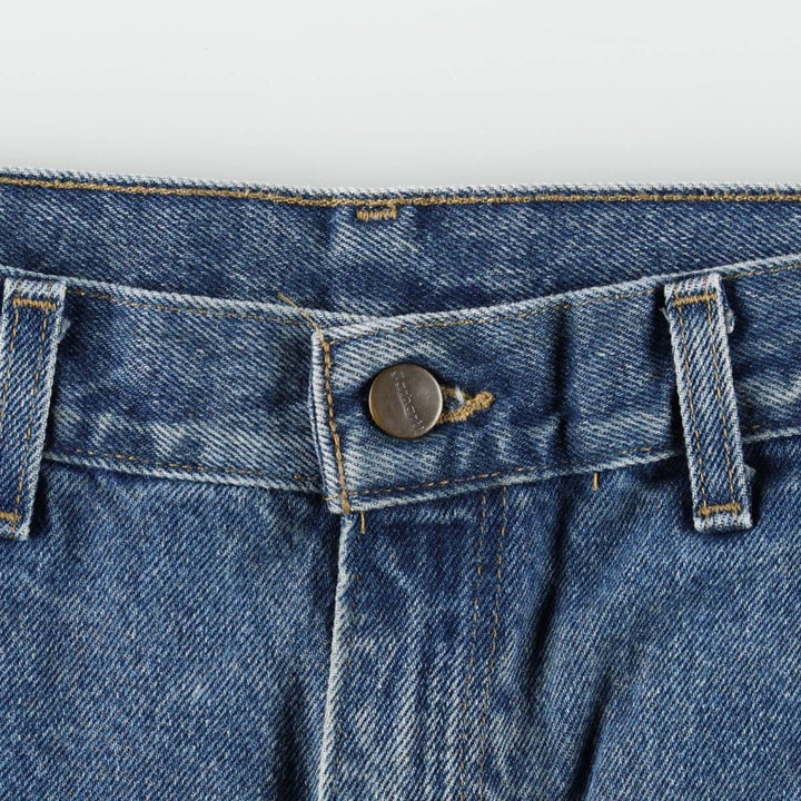 2000'S Carhartt Dungaree Fit Denim Painter Pants, Men's W33 (approx.) cotton blue type Vintage Second Hand