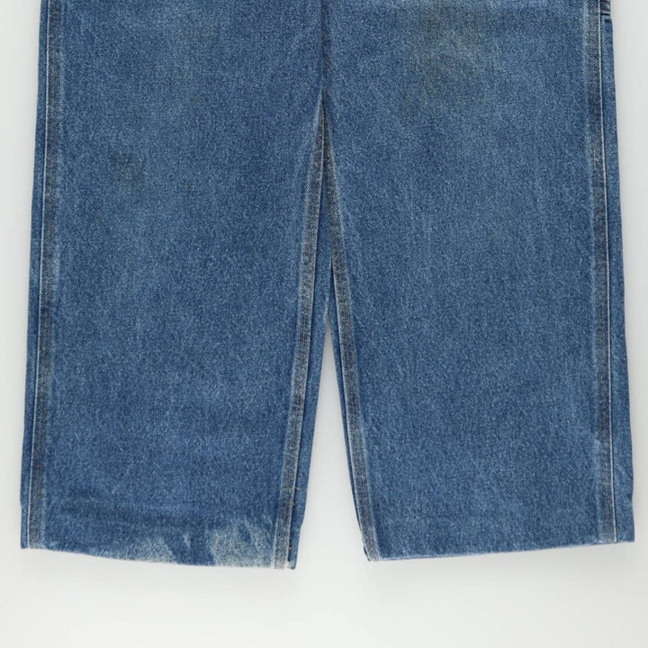 2000'S Carhartt Dungaree Fit Denim Painter Pants, Men's W33 (approx.) cotton blue type Vintage Second Hand