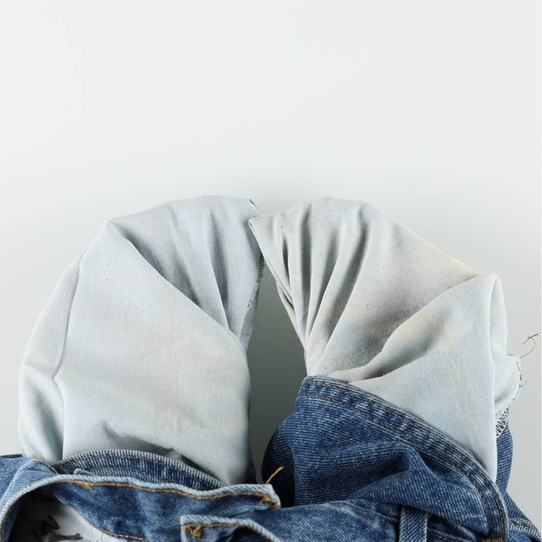 2000'S Carhartt Dungaree Fit Denim Painter Pants, Men's W33 (approx.) cotton blue type Vintage Second Hand