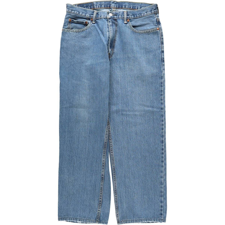 Levi's 550 Relaxed Fit Tapered Leg Denim Pants, Men's Size W34 (approx.), Vintage unclear blue type Vintage Second Hand