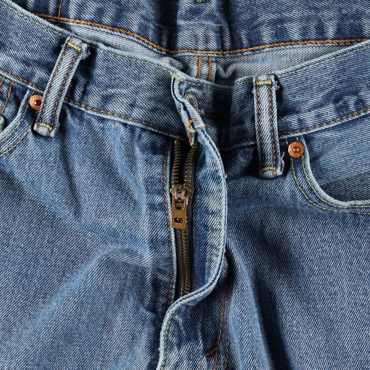 Levi's 550 Relaxed Fit Tapered Leg Denim Pants, Men's Size W34 (approx.), Vintage unclear blue type Vintage Second Hand