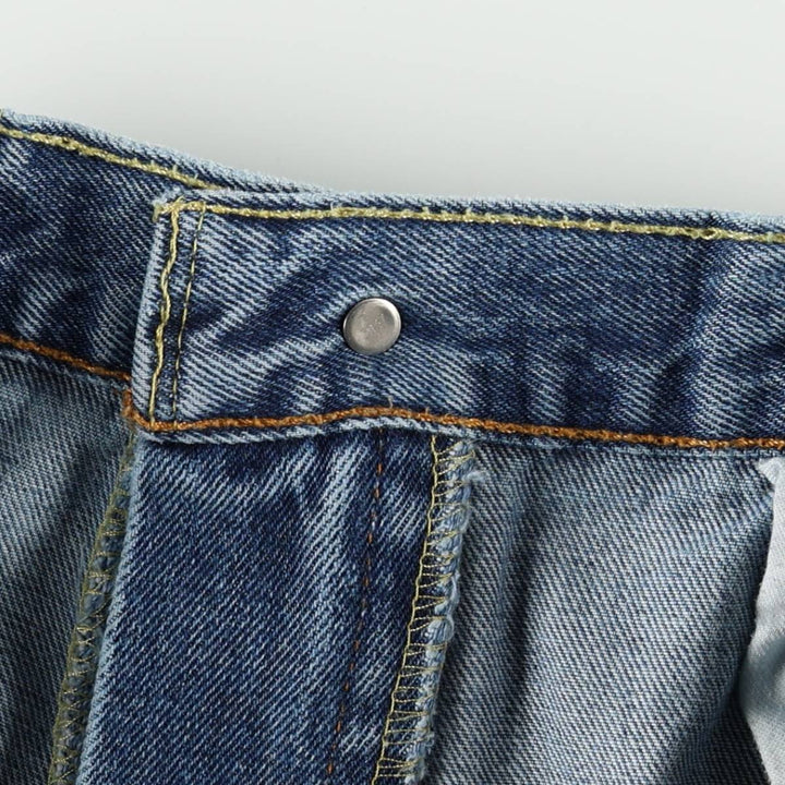 Levi's 550 Relaxed Fit Tapered Leg Denim Pants, Men's Size W34 (approx.), Vintage unclear blue type Vintage Second Hand