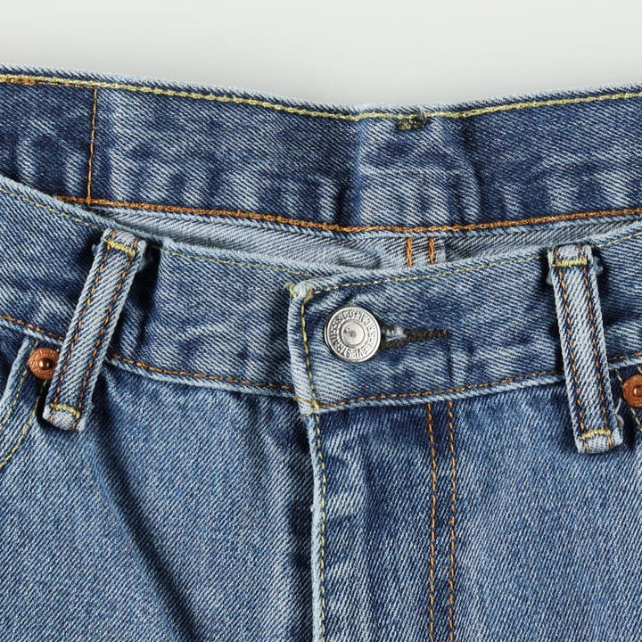 Levi's 550 Relaxed Fit Tapered Leg Denim Pants, Men's Size W34 (approx.), Vintage unclear blue type Vintage Second Hand