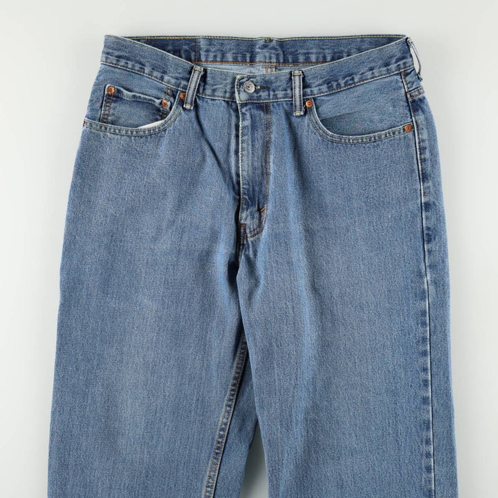 Levi's 550 Relaxed Fit Tapered Leg Denim Pants, Men's Size W34 (approx.), Vintage unclear blue type Vintage Second Hand