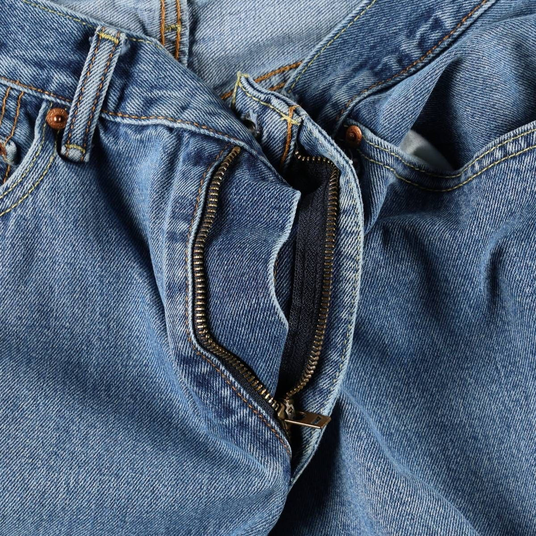 Levi's 550 Relaxed Fit Tapered Leg Denim Pants, Men's Size W34 (approx.), Vintage unclear blue type Vintage Second Hand